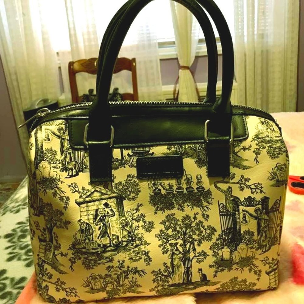 disney haunted mansion boston hand shoulder bag